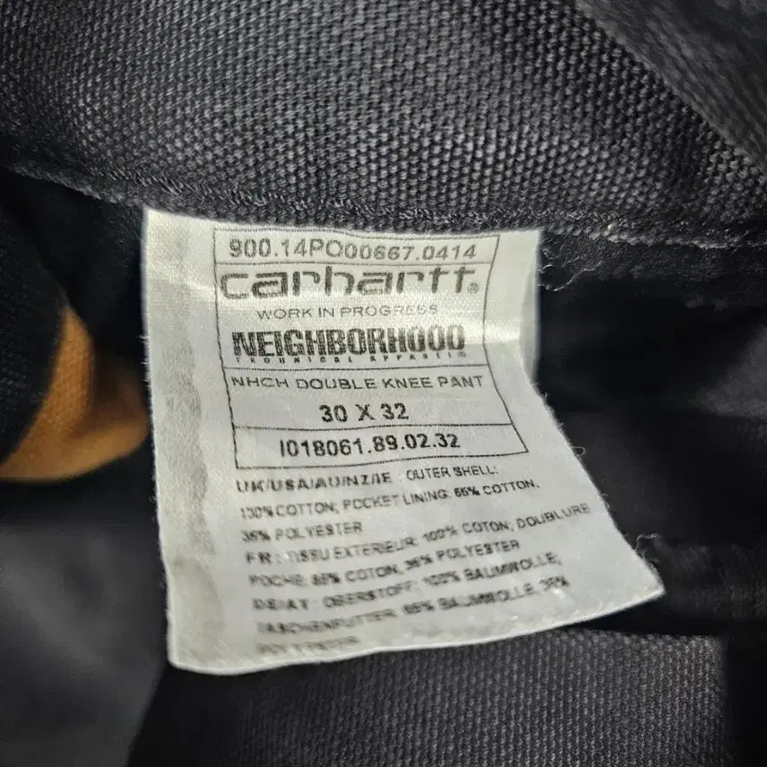 [BUNJANG] Carhartt Neighborhood Double Knee Pants / 칼하트네이버후드더블니팬츠