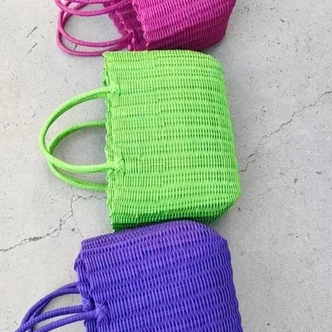 [BUNJANG] Straw Bag / 빨대가방