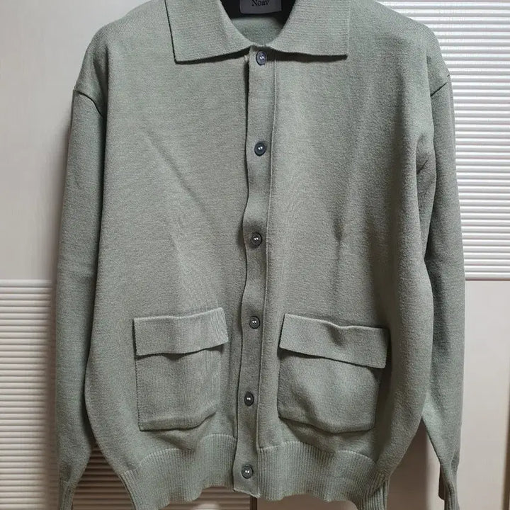 [BUNJANG] NOAV Collar Cardigan / 남성카라가디건
