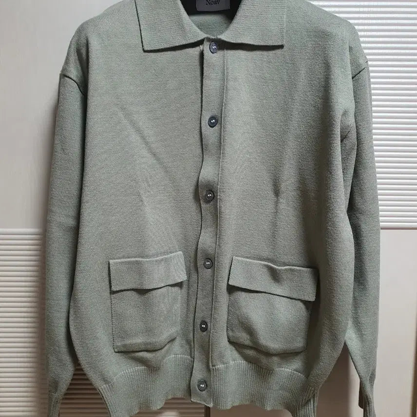 [BUNJANG] NOAV Collar Cardigan / 남성카라가디건