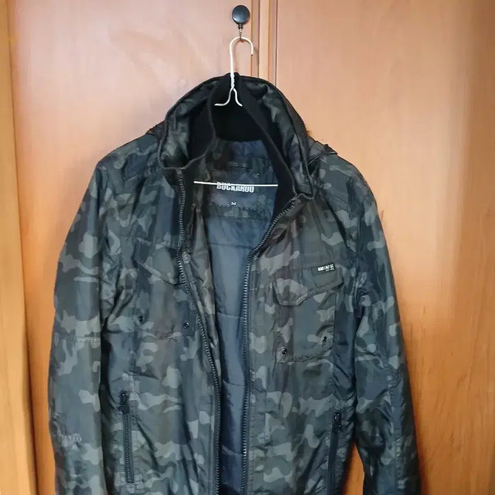 [BUNJANG] BUCKAROO Camouflage Bomber Jacket M / BUCKAROO 카모플라쥬 봄버 자켓 M