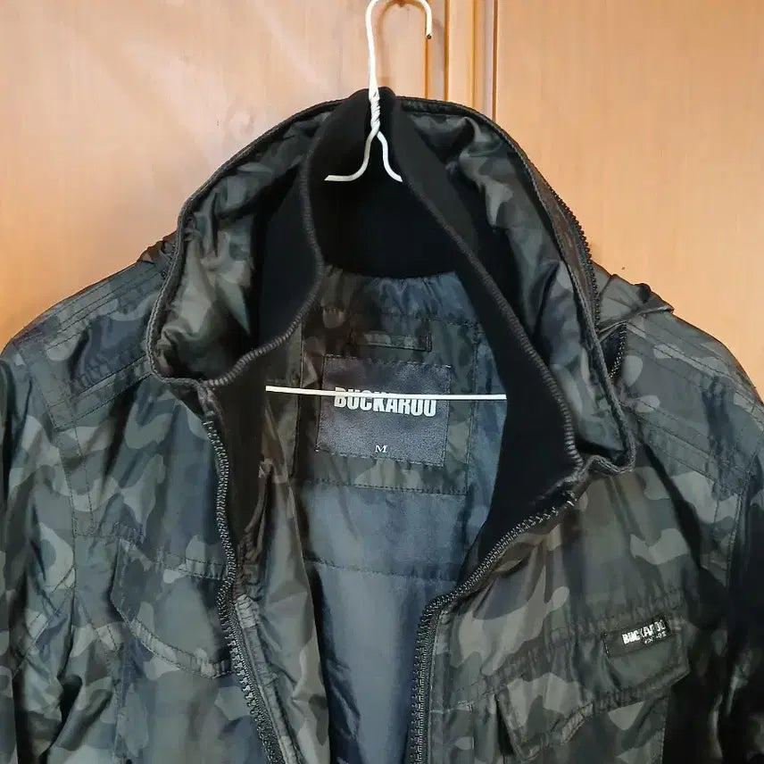 [BUNJANG] BUCKAROO Camouflage Bomber Jacket M / BUCKAROO 카모플라쥬 봄버 자켓 M