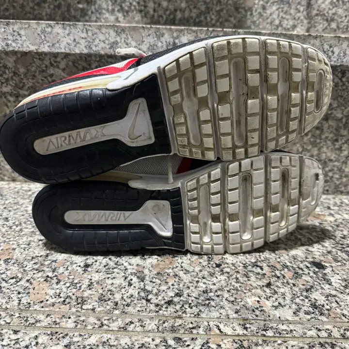 [BUNJANG] Nike Air Max Sequent 260 White Red Black / 나이키 에어 맥스 시퀀트 260 흰빨검