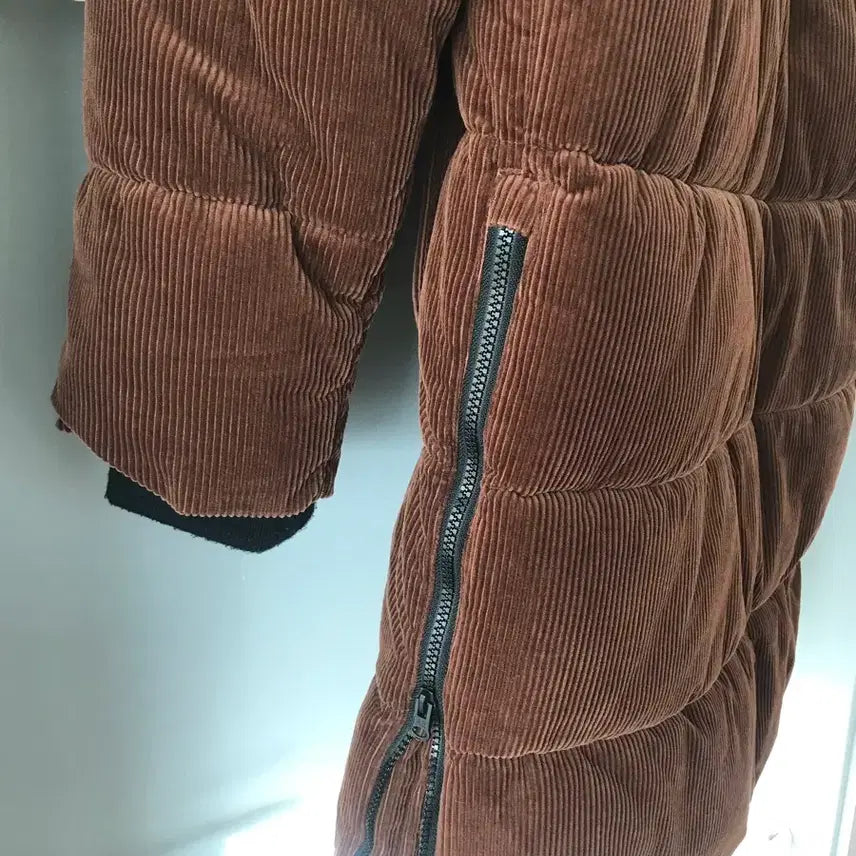 [BUNJANG] American Eagle Corduroy Long Padded Jacket Brown (S) / 아메리칸이글 코듀로이 롱패딩 브라운 s사이즈 판매합니다.