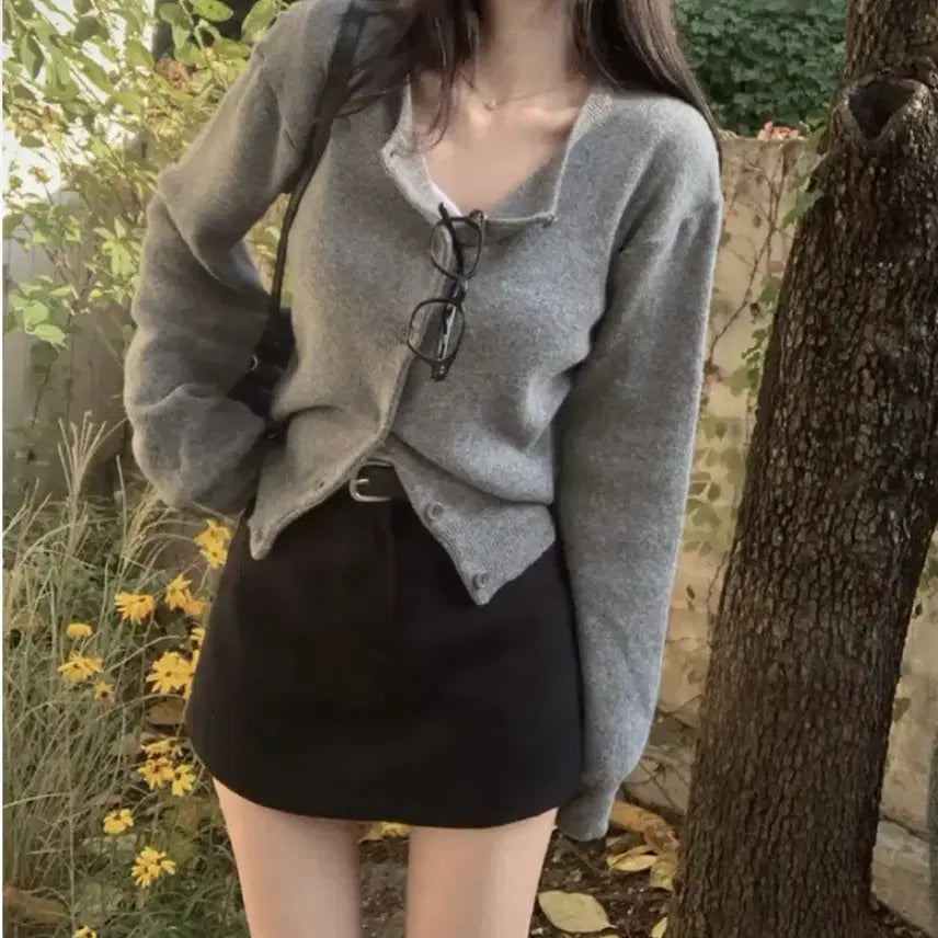 [BUNJANG] Hiniqu Mountain Skirt Pants / [새상품] 히니크 자체제작 마운틴 치마 바지