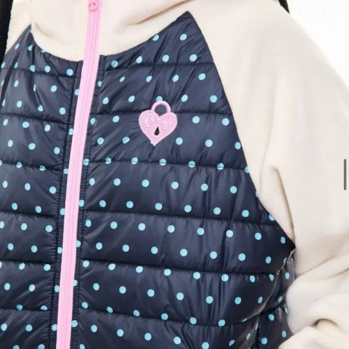 [BUNJANG] Unique Dot Zip-up Jacket / 유니크한 도트집업(해외배송2-3주)새제품 원가6만초반