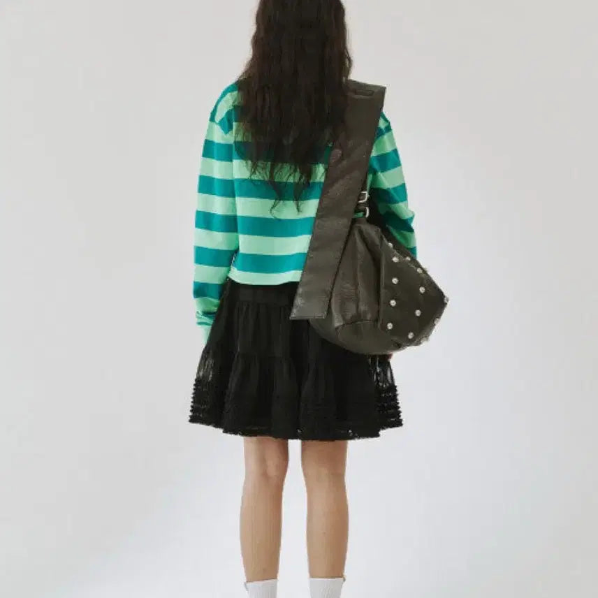 [BUNJANG] PLAVE Frankie Stud Messenger Bag / 플리즈프로젝트 프랭키 스터드 메신저백