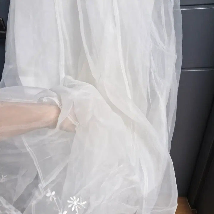 [BUNJANG] Unbranded 3-Layer Hanbok Petticoat / 한복 볼륨 3겹속치마 85. .44ㅡ66. 새상품