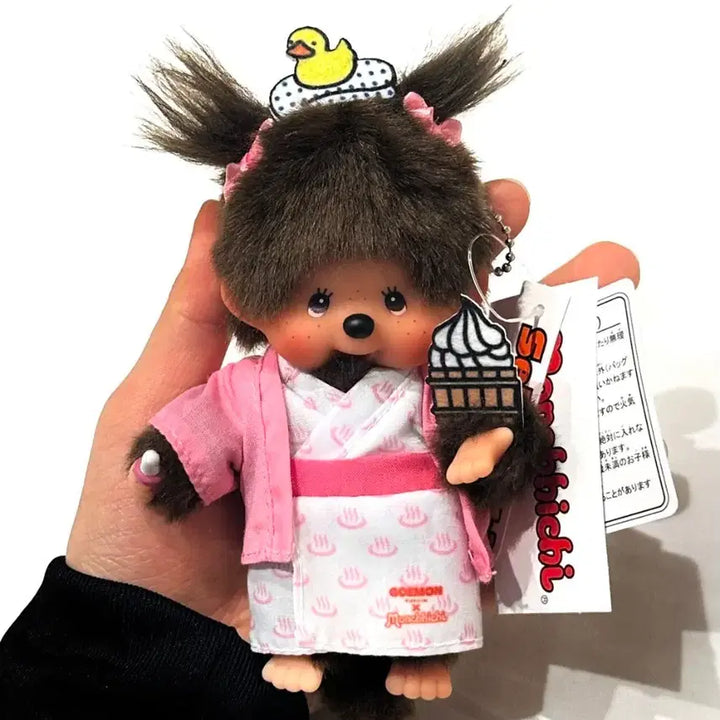 [BUNJANG] Monchhichi Yufuin Doll Keyring / (한정) 몬치치 유후인 인형 키링 일본정품 온천 몬치치(무료당일배송)