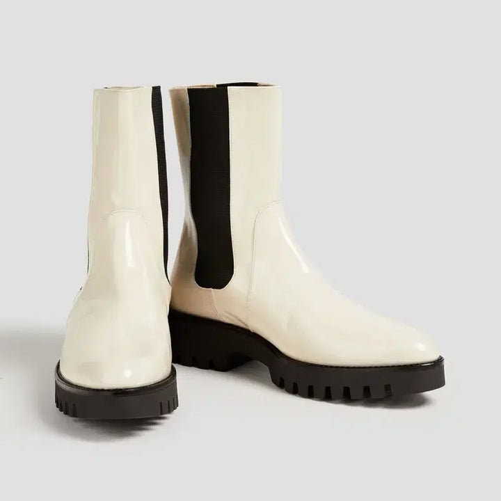 [BUNJANG] Theory Patent Leather Chelsea Boots / 띠어리 페이턴트 레더 첼시 부츠 39 (260)