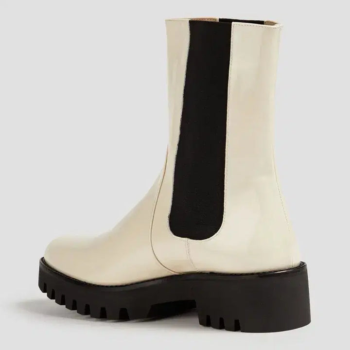[BUNJANG] Theory Patent Leather Chelsea Boots / (새상품) 띠어리 페이턴트 레더 첼시부츠 37 (240)