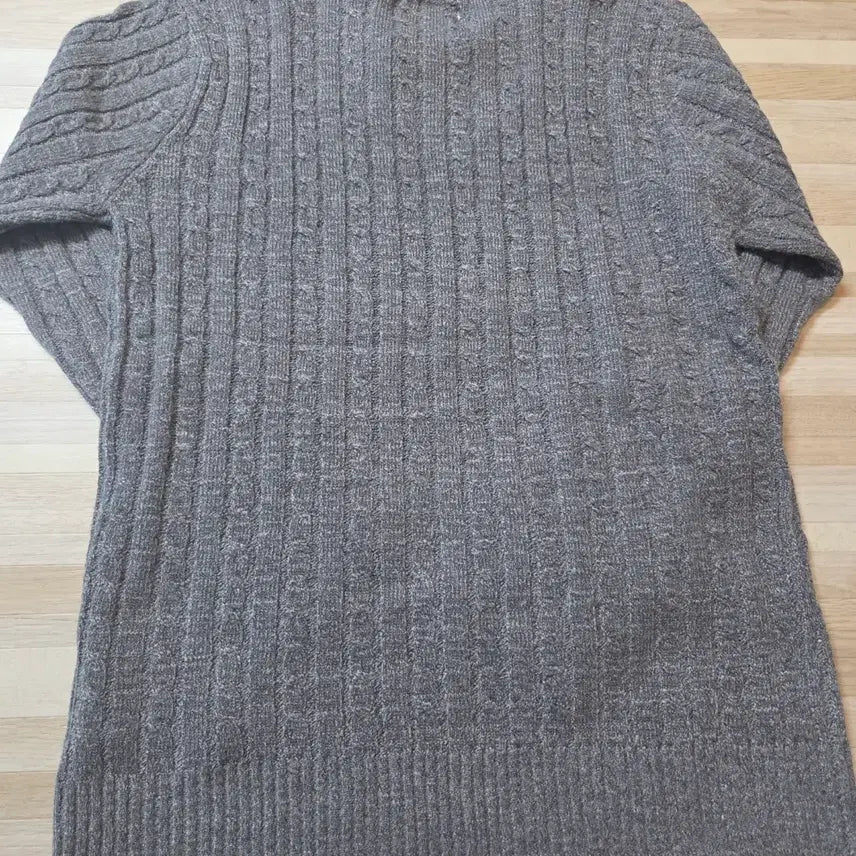 [BUNJANG] BTS Jin Gray Cable Knit Sweater / 아미 진그레이 케이블 니트 스웨터