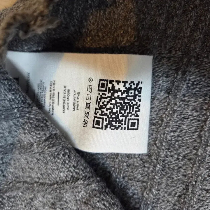 [BUNJANG] BTS Jin Gray Cable Knit Sweater / 아미 진그레이 케이블 니트 스웨터