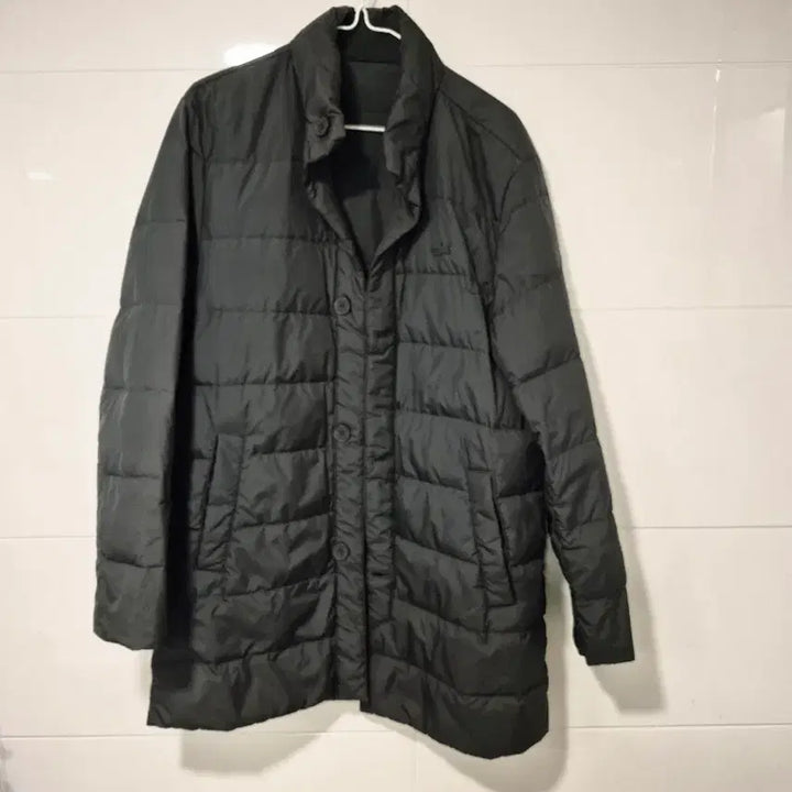 [BUNJANG] Lacoste Charcoal Down Half Coat (FR 50/US M) / 라코스테 신형 챠콜 다운하프코트 FR 50 (US M)ㅈ
