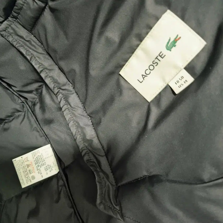 [BUNJANG] Lacoste Charcoal Down Half Coat (FR 50/US M) / 라코스테 신형 챠콜 다운하프코트 FR 50 (US M)ㅈ