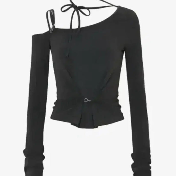 [BUNJANG] Pain or Pleasure Ruby Hook Top Charcoal / 페인오어플레져 루비 후크 탑 차콜