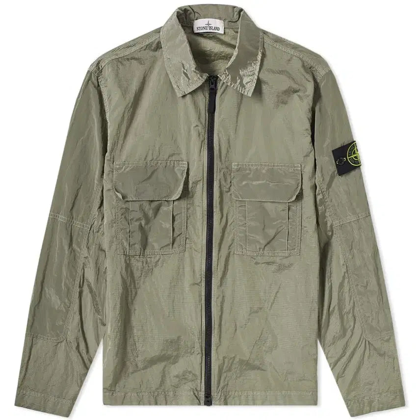 [BUNJANG] Stone Island Nylon Metal Overshirt L / 스톤아일랜드 나일론 메탈 오버셔츠 L