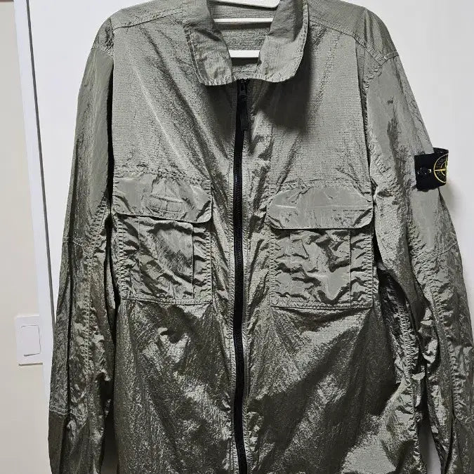 [BUNJANG] Stone Island Nylon Metal Overshirt L / 스톤아일랜드 나일론 메탈 오버셔츠 L