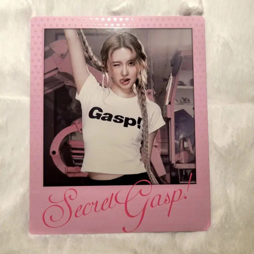 아이브 가을 시크릿 gasp 앨범 구성품 폴라