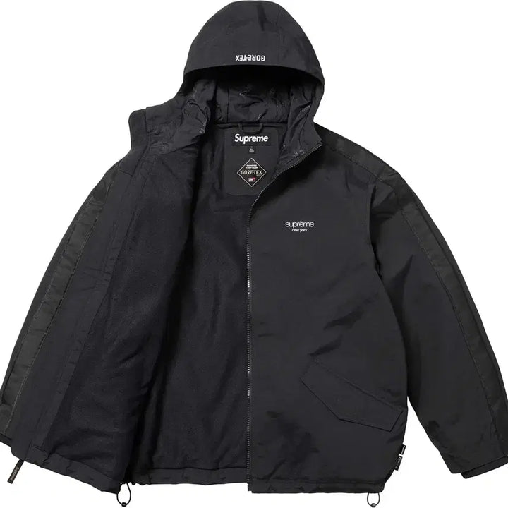 [BUNJANG] Supreme Gore-Tex Stripe Hooded Jacket / 슈프림 고어텍스 스트라이프 후드 자켓