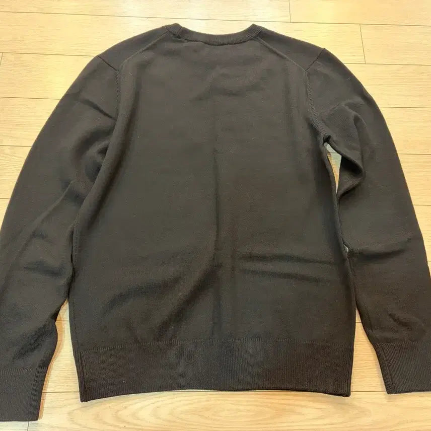 [BUNJANG] Maison Kitsuné Tricolor Patch Knit Sweater / 메종키츠네 삼색패치 니트(S)