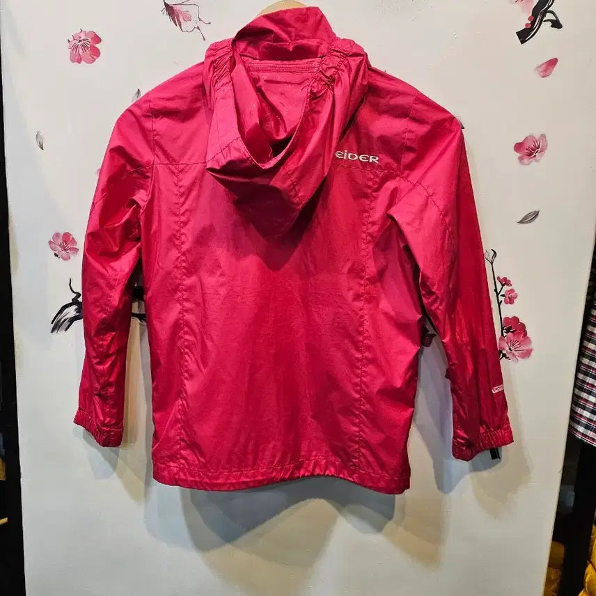[BUNJANG] Ider Pink Hooded Windbreaker Jacket (Girl's L) / 아이더 여아 핑크색 바람막이 후드 자켓 L