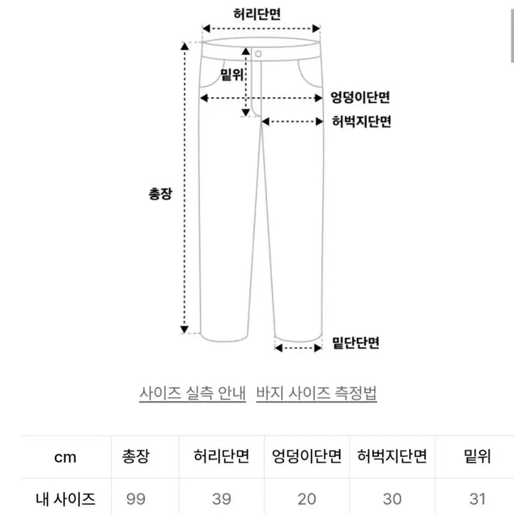 [BUNJANG] VDR 117 Classic Tapered Denim Pants (S) / vdr 117 클래식 테이퍼드 데님 팬츠 s