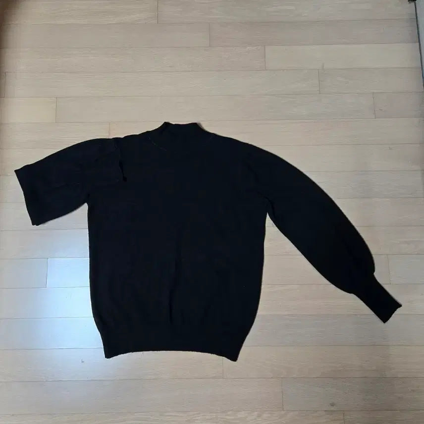 [BUNJANG] Knit Vest and Half Turtleneck T-shirts Set / 반폴라티 2벌 모두