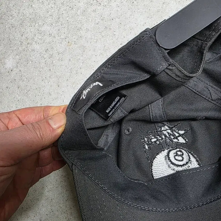 [BUNJANG] Stussy 8 Ball Low Pro Cap Dark Gray / 택포)스투시 스탁 8볼 로우 프로 캡 다크 그레이