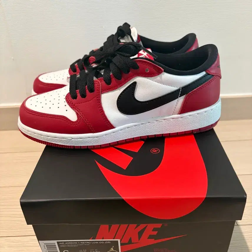 [BUNJANG] Jordan 1 Chicago Low GS 240mm / 조던1 시카고 로우 GS 240mm 1회착 S급