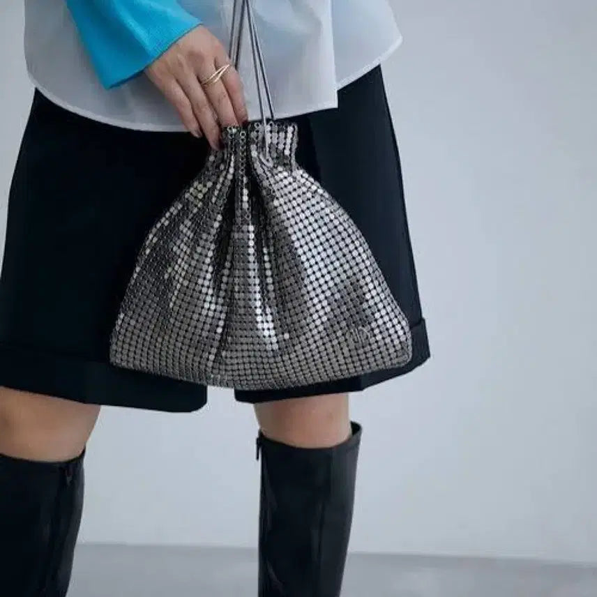 [BUNJANG] Bigotre Metal Silver Purse / Bigotre Purse metal 비고타 메탈 가방 (일본브랜드)