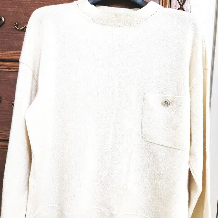 [BUNJANG] Cashmere Knit Top 90F / 타임 캐시미어100% 니트 90F사이즈