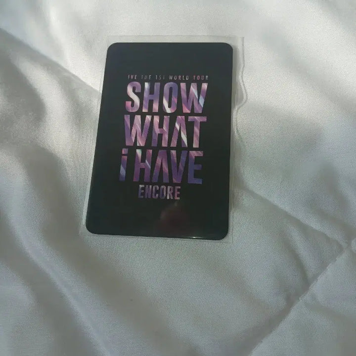 아이브 레이 SHOW WHAT I HAVE MD(공굿덤)