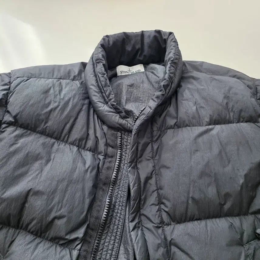 [BUNJANG] Stone Island Crinkle Reps Padded Jacket / 스톤아일랜드 17FW 크링클랩스 패딩 (우원재 패딩)
