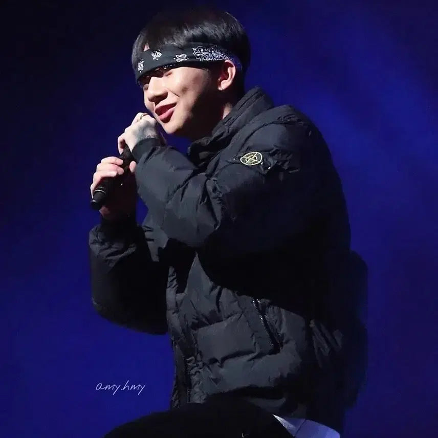 [BUNJANG] Stone Island Crinkle Reps Padded Jacket / 스톤아일랜드 17FW 크링클랩스 패딩 (우원재 패딩)