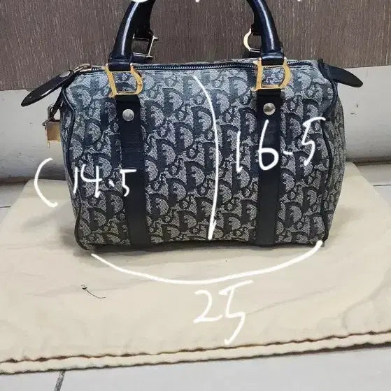 [BUNJANG] Dior Oblique Boston Bag / 디올 오블리크 빈티지 보스턴백