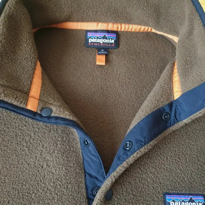 [BUNJANG] Patagonia Synchilla Snap-T Sweater Cargo Green M / 파타고니아 신칠라 스냅티 스웨터 카고그린 색상 M