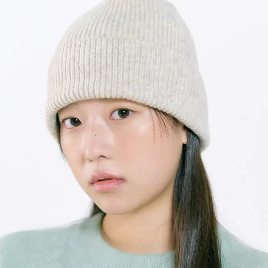 [BUNJANG] Almost Blue Soft Knit Beanie / 얼모스트블루 소프트 니트 비니 (새상품)