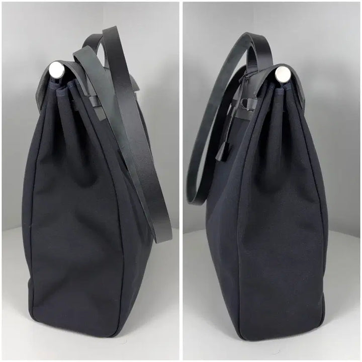 [BUNJANG] Hermes Erbag 39 Canvas Shoulder Bag / 에르메스 에르백39 캔버스 블랙 숄더백