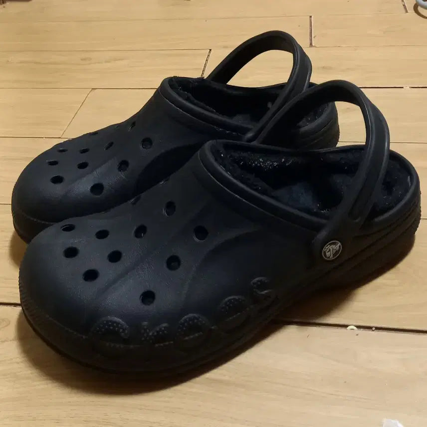 [BUNJANG] Crocs M9W11 270 Size Boots / 1+1) 털 크록스 M9W11 270사이즈