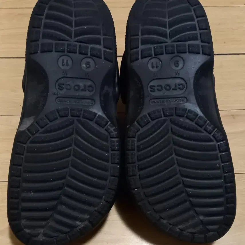 [BUNJANG] Crocs M9W11 270 Size Boots / 1+1) 털 크록스 M9W11 270사이즈