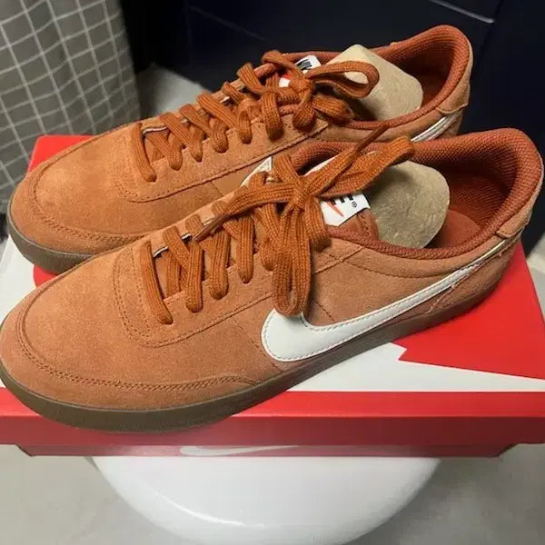 [BUNJANG] Nike Killshot 2 Dark Russet Sneakers / 나이키 킬샷 2 브라운 다크러셋 / FQ8903-200 275