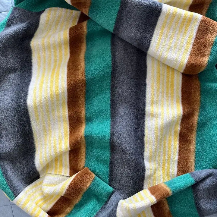 [BUNJANG] Patagonia Synchilla Stripe Sweater / [L] 파타고니아 신칠라 스트라이프 멀티컬러 자메이카