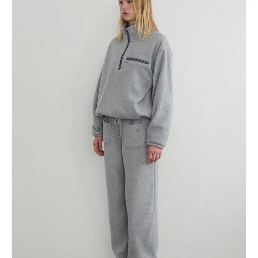 [BUNJANG] Abam Home Fleece Pocket Jogger Pants (Grey) / 아밤홈 플리스 포켓 조거 팬츠(그레이)