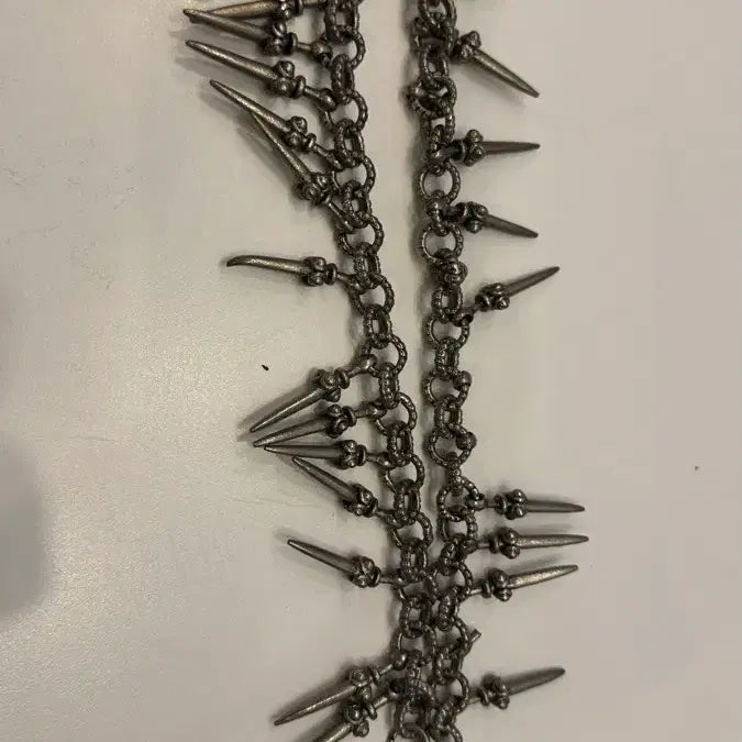 [BUNJANG] Chrome Hearts Style Chain Necklace / 크롬하츠 스타일 체인 (엑스 재팬 착용)