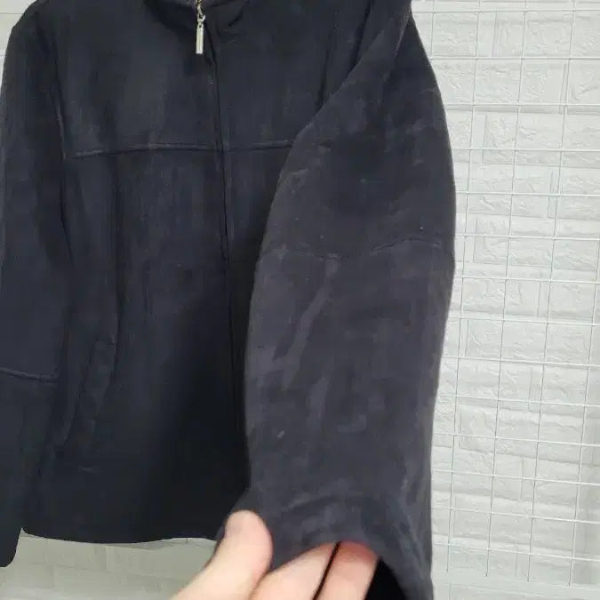 [BUNJANG] PREMIER 90's Real Suede Shearling Lined Mustang Jacket XL / [105]PREMIER프리미어 90's 리얼스웨이드 안감털 무스탕자켓XL