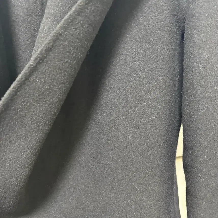 [BUNJANG] Vince Black Hooded Half Coat / 빈스 블랙 후드 반코트