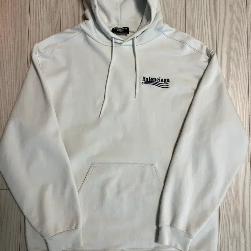 [SOLD OUT] [S] 발렌시아가 자수 후드티