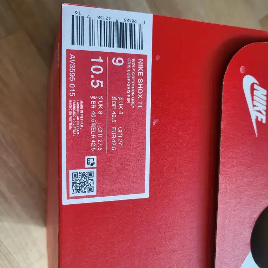 [BUNJANG] Nike Shox TL Gray Sneakers / 나이키 샥스 TL 270 새상품