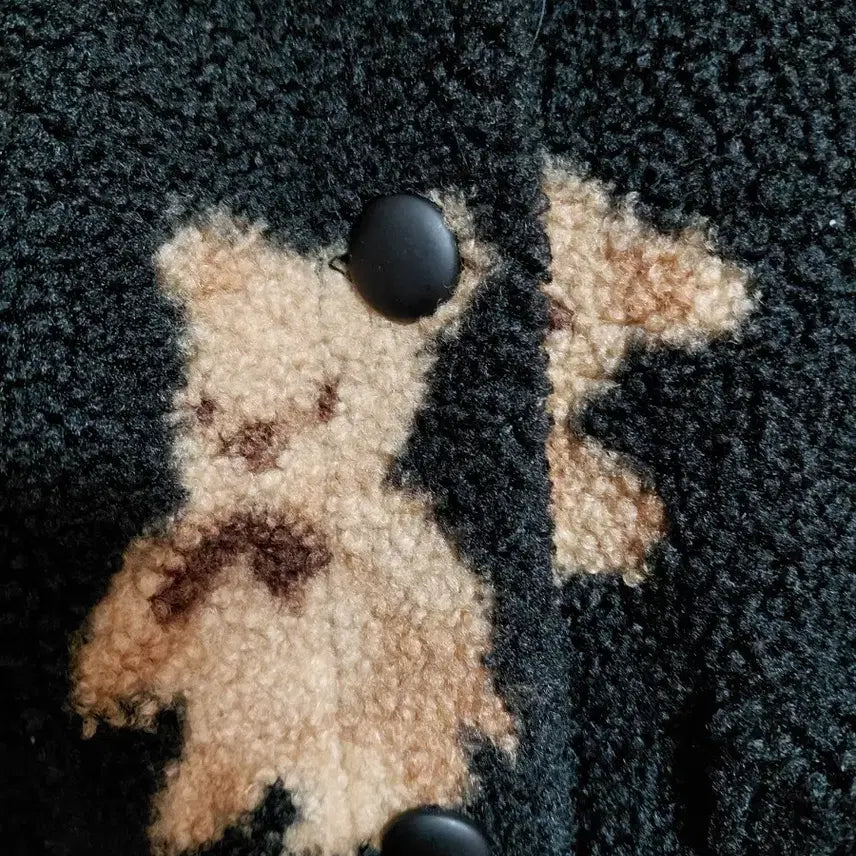 [BUNJANG] Dearstoker Teddy Fleece Jacket / 디어스토커 곰돌이 뽀글이자켓